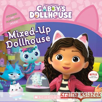 Mixed-Up Dollhouse (Gabby's Dollhouse Storybook) Zhang, Violet 9781338641691 Scholastic Inc.