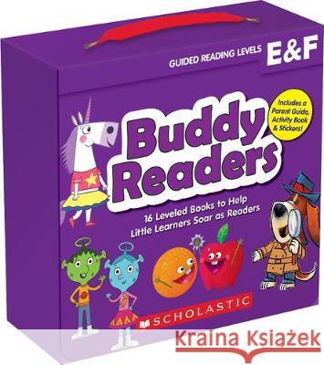 Buddy Readers: Levels E & F (Parent Pack): 16 Leveled Books to Help Little Learners Soar as Readers Liza Charlesworth 9781338662153