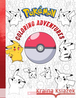 Pokémon Coloring Adventures Scholastic 9781338688405