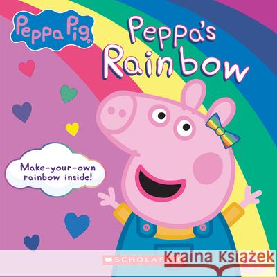Peppa's Rainbow (Peppa Pig) (Media Tie-In) Em Lune 9781338768244 Scholastic Inc.