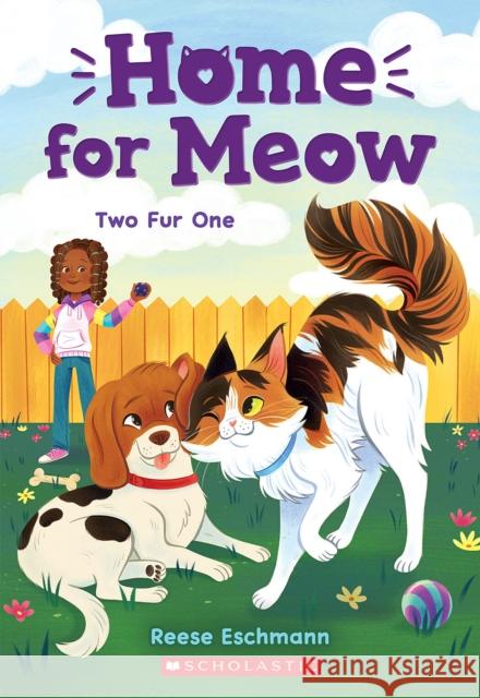 Two Fur One (Home for Meow #4) Reese Eschmann 9781338784015 Scholastic Inc.