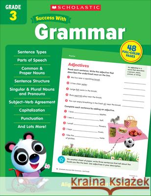 Scholastic Success with Grammar Grade 3 Scholastic Teaching Resources 9781338798401