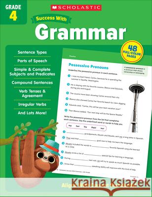 Scholastic Success with Grammar Grade 4 Scholastic Teaching Resources 9781338798418