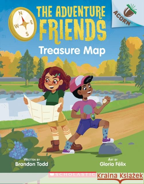 Treasure Map: An Acorn Book (the Adventure Friends #1) Brandon Todd Gloria F 9781338805819 Scholastic Inc.