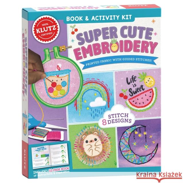 Super Cute Embroidery Editors of Klutz 9781338826166 Scholastic US