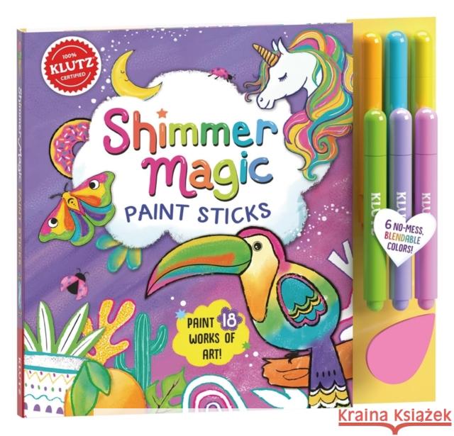 Shimmer Magic Paint Sticks Editors of Klutz 9781338826180 Scholastic US