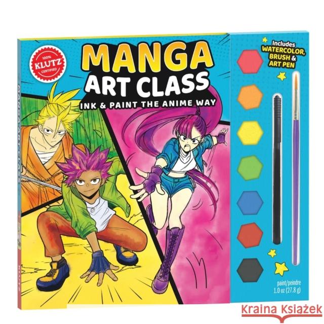 Manga Art Class Editors of Klutz 9781338848502 Scholastic US