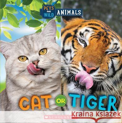 Cat or Tiger (Wild World: Pets and Wild Animals) Brenna Maloney 9781338899771