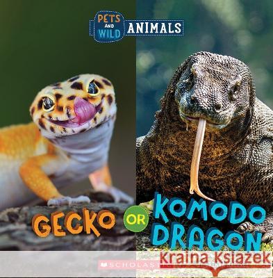 Gecko or Komodo Dragon (Wild World: Pets and Wild Animals) Brenna Maloney 9781338899863