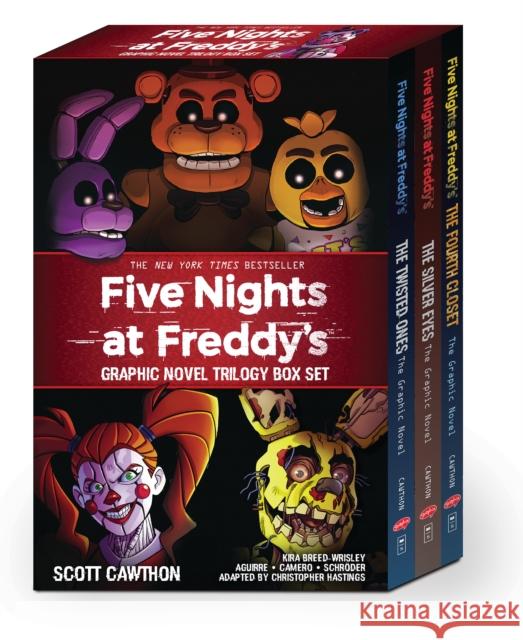 Five Nights at Freddy's Graphic Novel Trilogy Box Set Carly Anne West 9781339012513