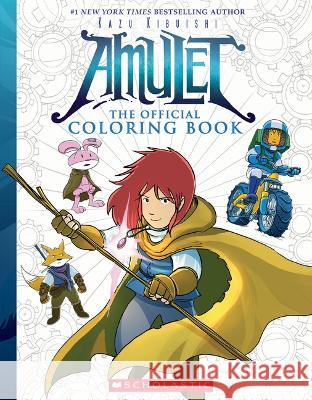 Official Amulet Coloring Book Kazu Kibuishi 9781339018287 Scholastic Inc.