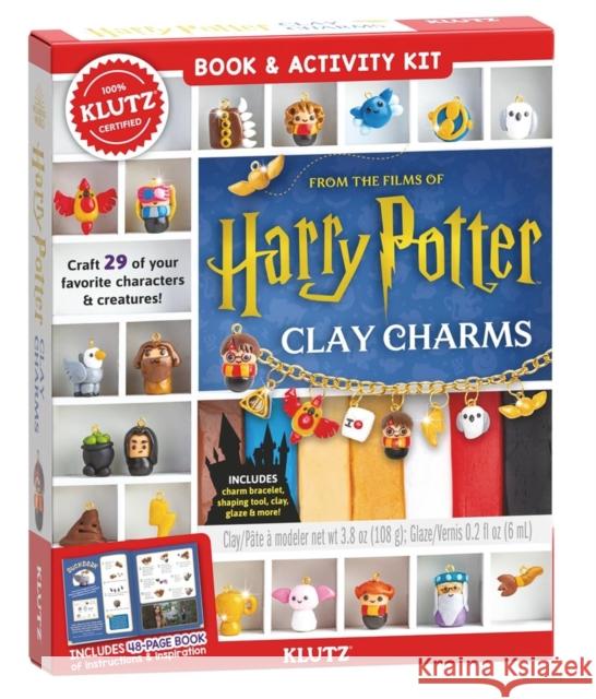 Harry Potter Clay Charms Editors of Klutz 9781339019116 Scholastic US