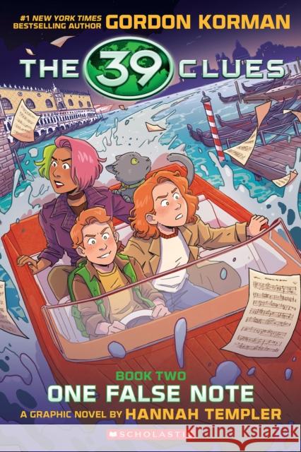 39 Clues Graphix #2: One False Note (Graphic Novel Edition) Gordon Korman 9781339026473 Scholastic US