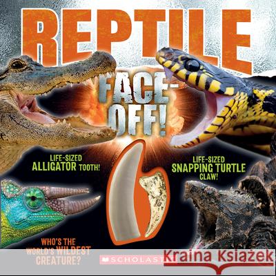 Reptile Face-Off! Miriam Farbey 9781339027319 Scholastic Inc.