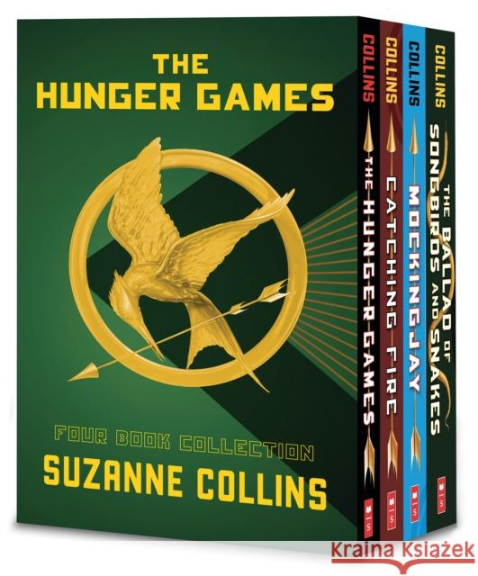 Hunger Games 4-Book Paperback Box Set (the Hunger Games, Catching Fire, Mockingjay, the Ballad of Songbirds and Snakes) Suzanne Collins 9781339042657