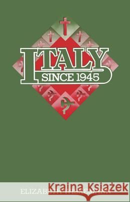 Italy Since 1945 Wiskemann, Elizabeth 9781349011230 Palgrave MacMillan