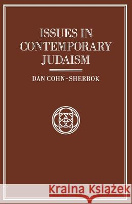 Issues in Contemporary Judaism Daniel Cohn-Sherbok 9781349213306