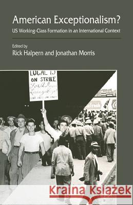 American Exceptionalism?: Us Working-Class Formation in an International Context Halpern, Rick 9781349255863