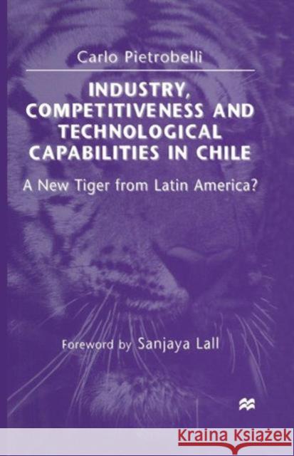 Industry, Competitiveness and Technological Capabilities in Chile: A New Tiger from Latin America? Pietrobelli, Carlo 9781349263639 Palgrave MacMillan