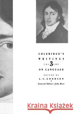 On Language S. Coleridge A. Goodson 9781349269020 Palgrave MacMillan