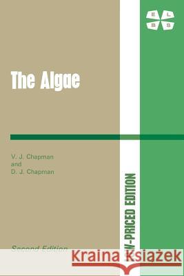 The Algae V. J D. J. Chapman 9781349279128 Palgrave MacMillan