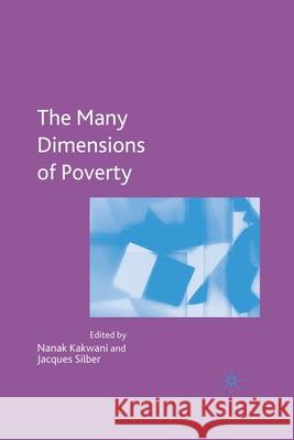 The Many Dimensions of Poverty Kakwani, N. 9781349281671 Palgrave Macmillan