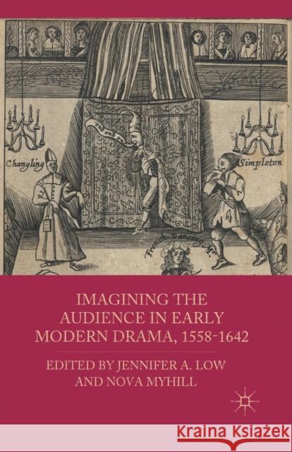 Imagining the Audience in Early Modern Drama, 1558-1642 Jennifer A. Low Nova Myhill J. Low 9781349293100 Palgrave MacMillan