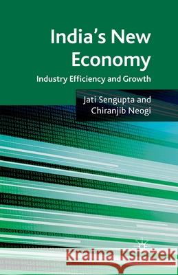 India's New Economy: Industry Efficiency and Growth Sengupta, J. K. 9781349299935 Palgrave Macmillan