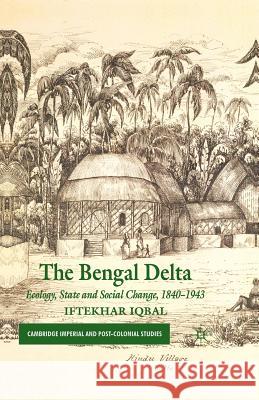 The Bengal Delta: Ecology, State and Social Change, 1840-1943 Iqbal, I. 9781349312214 Palgrave MacMillan