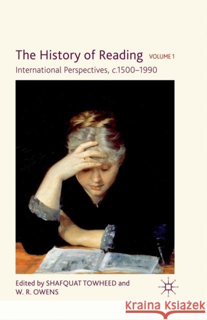 The History of Reading: International Perspectives, C. 1500-1990 Towheed, S. 9781349320059 Palgrave Macmillan