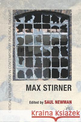 Max Stirner S. Newman   9781349328802 Palgrave Macmillan