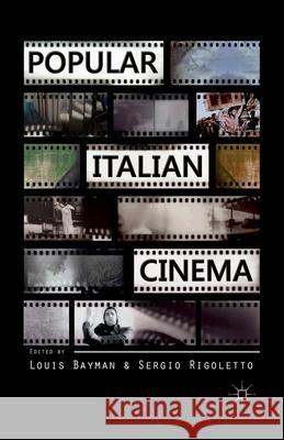 Popular Italian Cinema L. Bayman S. Rigoletto  9781349335862 Palgrave Macmillan