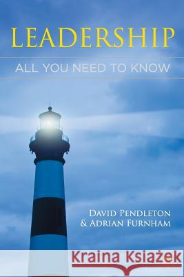 Leadership: All You Need to Know Pendleton, David 9781349339976 Palgrave Macmillan