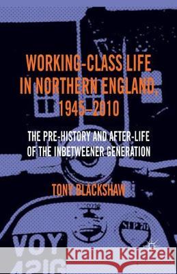 Working-Class Life in Northern England, 1945-2010: The Pre-History and After-Life of the Inbetweener Generation Tony Blackshaw 9781349345342