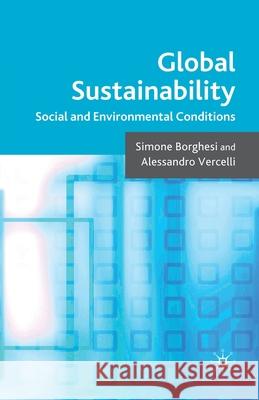 Global Sustainability: Social and Environmental Conditions Borghesi, S. 9781349361236 Palgrave Macmillan