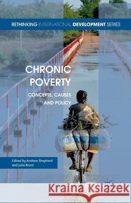 Chronic Poverty: Concepts, Causes and Policy Shepherd, A. 9781349368006 Palgrave Macmillan