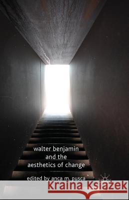 Walter Benjamin and the Aesthetics of Change A. M. Pusca 9781349368792 Palgrave MacMillan