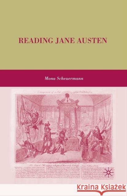 Reading Jane Austen Mona Scheuermann M. Scheuermann 9781349381463