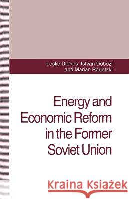Energy and Economic Reform in the Former Soviet Union: Implications for Production, Consumption and Exports, and for the International Energy Markets Dienes, L. 9781349391936 Palgrave MacMillan