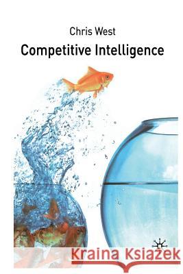 Competitive Intelligence C. West 9781349418527 Palgrave MacMillan