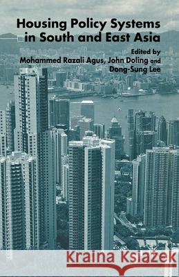 Housing Policy Systems in South and East Asia Razali Agus J. Doling D. Lee 9781349420308 Palgrave Macmillan