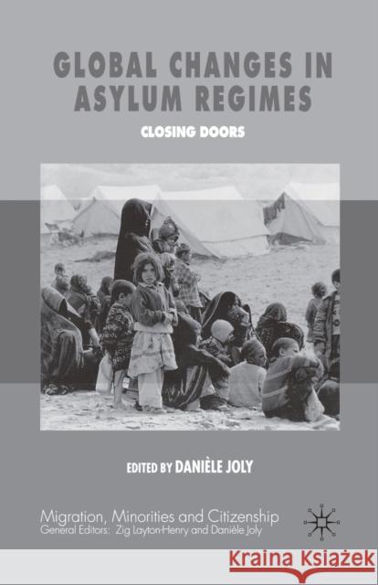 Global Changes in Asylum Regimes D. Joly   9781349422791 Palgrave Macmillan