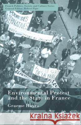 Environmental Protest and the State in France G. Hayes   9781349431687 Palgrave Macmillan