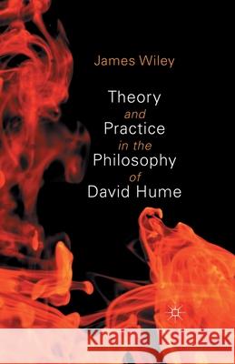 Theory and Practice in the Philosophy of David Hume J. Wiley   9781349439188 Palgrave Macmillan