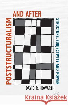 Poststructuralism and After: Structure, Subjectivity and Power Howarth, D. 9781349443215 Palgrave Macmillan