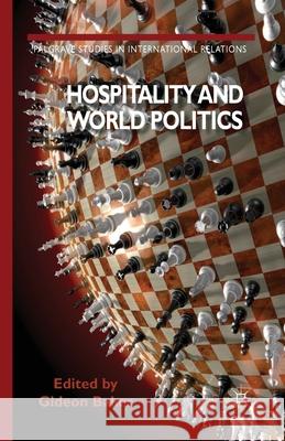 Hospitality and World Politics G Baker   9781349450350 Palgrave Macmillan