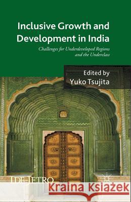 Inclusive Growth and Development in India: Challenges for Underdeveloped Regions and the Underclass Tsujita, Y. 9781349488377 Palgrave Macmillan