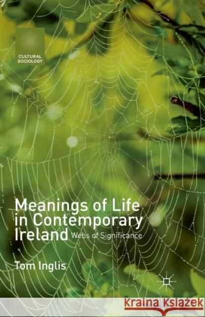 Meanings of Life in Contemporary Ireland: Webs of Significance Inglis, T. 9781349491711 Palgrave MacMillan