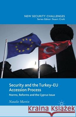 Security and the Turkey-Eu Accession Process: Norms, Reforms and the Cyprus Issue Martin, N. 9781349496891 Palgrave Macmillan