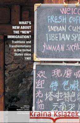 What's New about the New Immigration?: Traditions and Transformations in the United States Since 1965 Halter, Marilyn 9781349503254